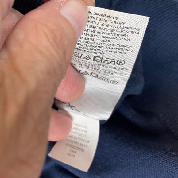 Gap Mens Sweater Size XXL Stripe Crewneck Pulover Knit Casual Long Sleeve Y2K - Picture 9 of 12